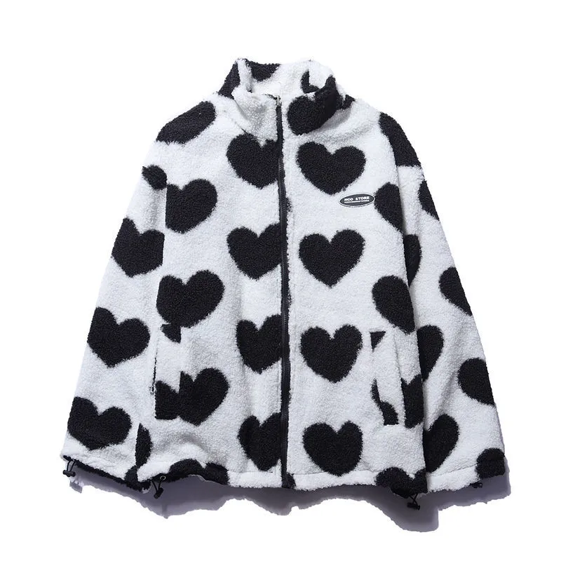 Carys  | Double sided heart coat
