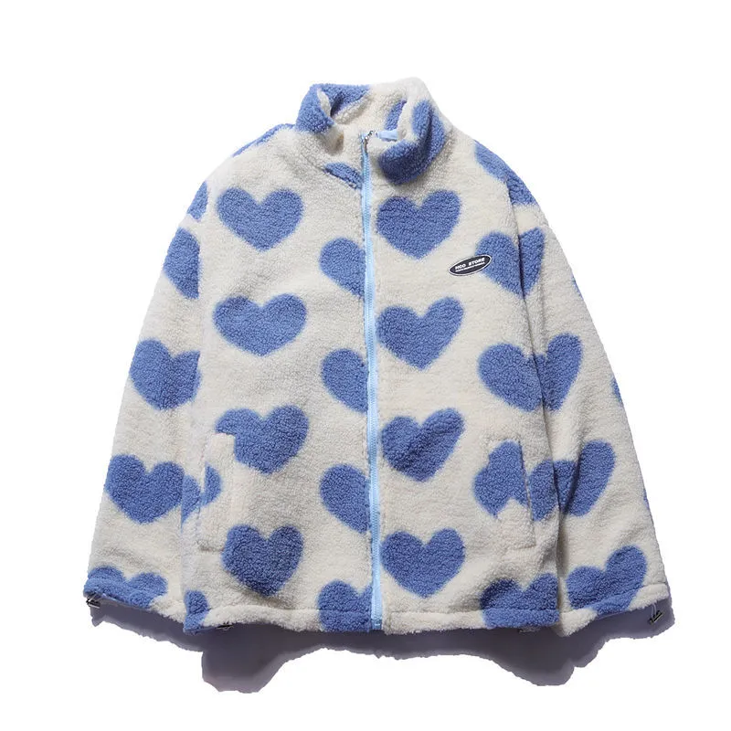Carys  | Double sided heart coat