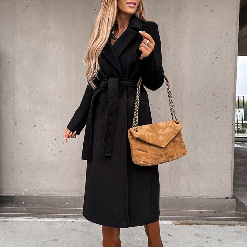 Victoria | Elegant wool coat for women
