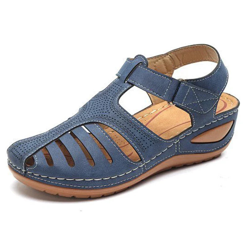 Women's Orthopedic Sandals with Cut-Out Design and Soft Soles