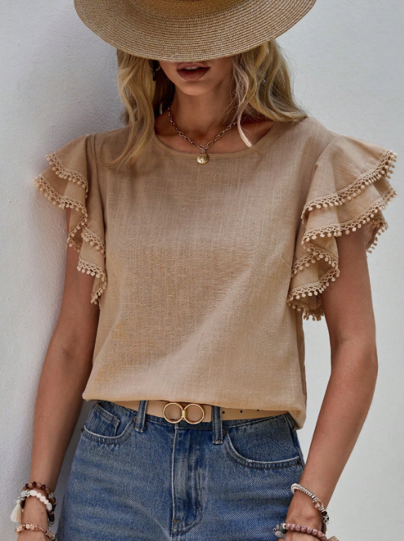 Elizabeth - Linen Blouse