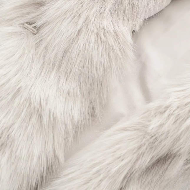 Victoria | Thick faux fur coat