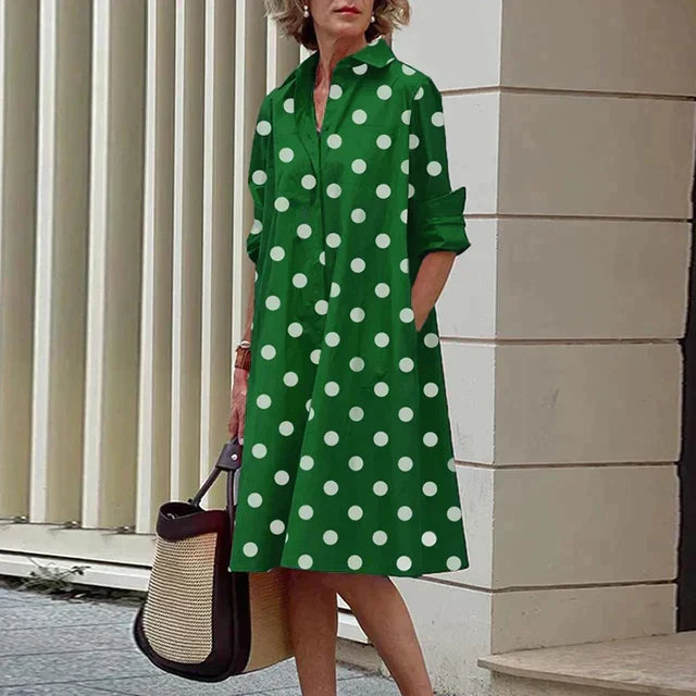 Eleanor – Button-Up Shirt Dress