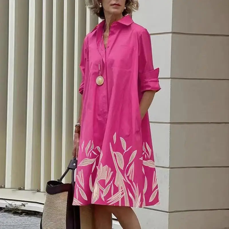 Eleanor – Button-Up Shirt Dress