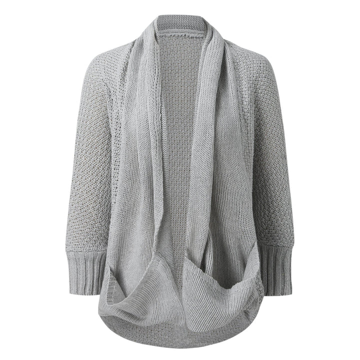 Celivra™ Batwing Knit Cardigan – Effortless Draped Elegance | Shop Yours Today