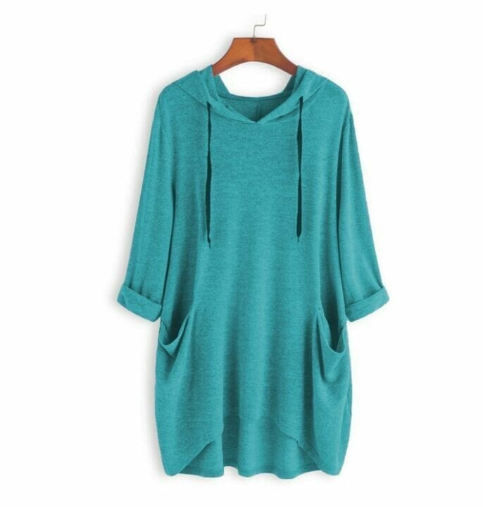 Nika – Oversized Hooded Tunic