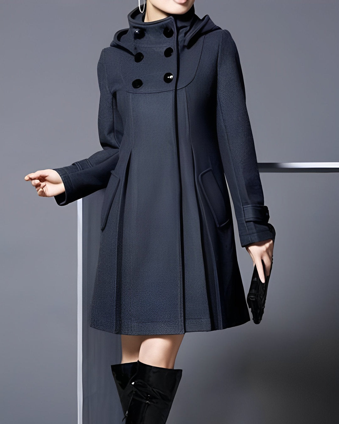 Zoe | Coat with side pockets