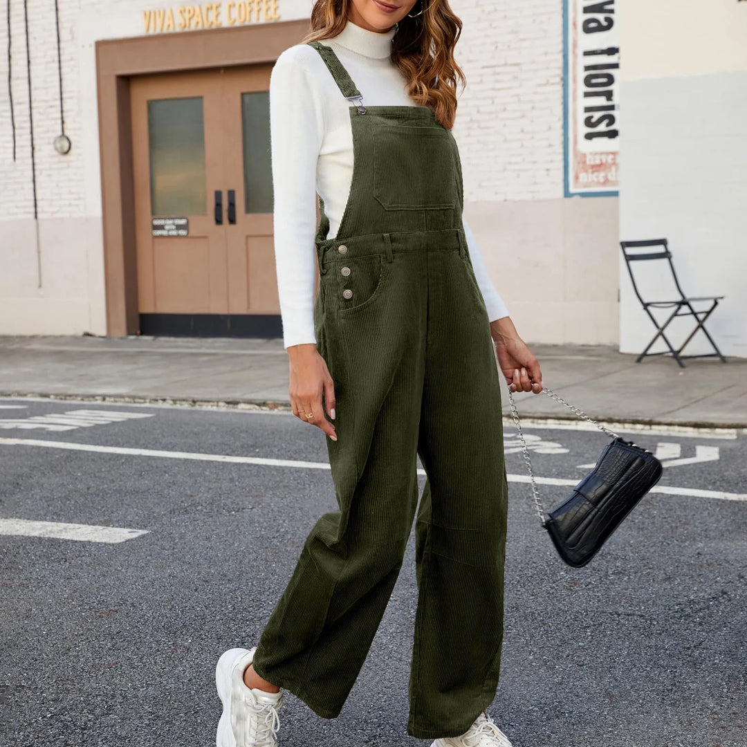 Arvianne™ Loose Bib Jumpsuit – Effortless Style with Modern Ease | Shop Yours Today