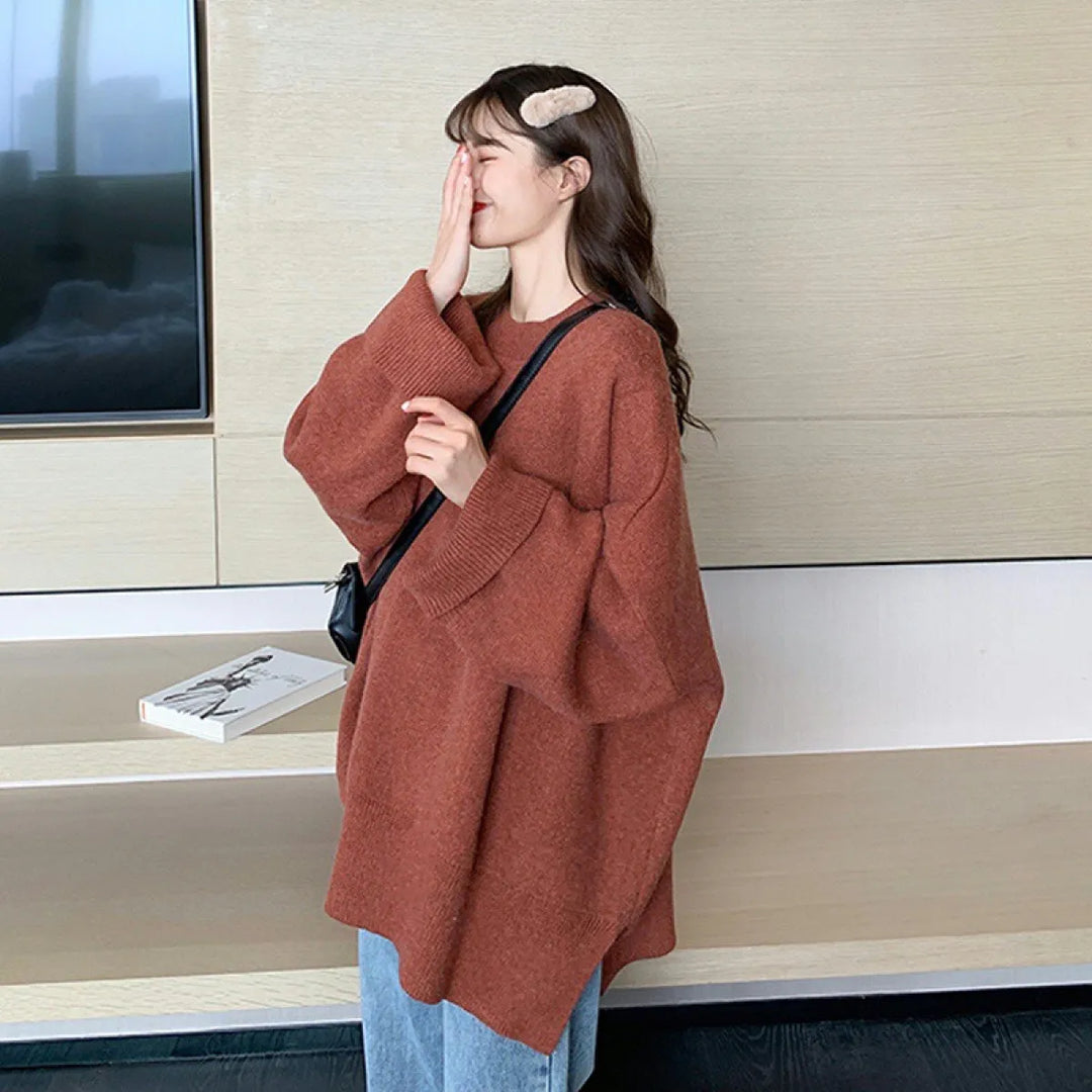 Morayne™ Loose Knit Sweater – Cozy Elegance with Effortless Charm | Shop Yours Today
