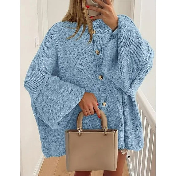 Aureline™ Knitted Cardigan – Cozy Elegance for Autumn & Winter | Shop Yours Today