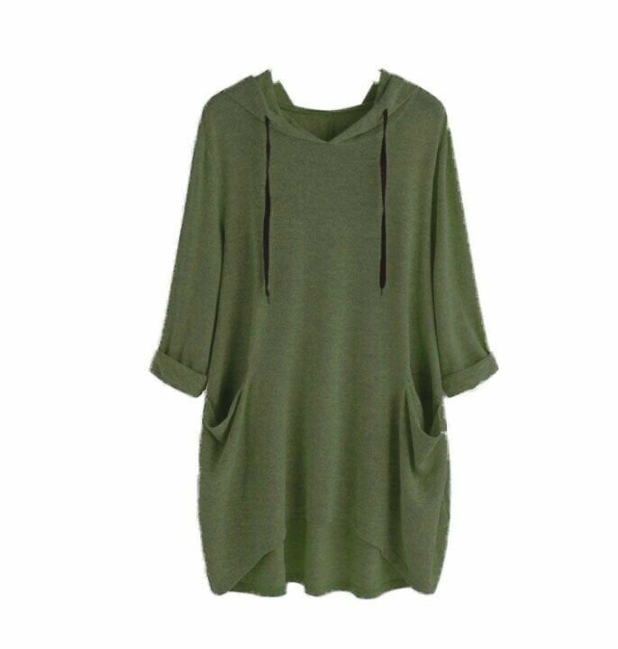 Nika – Oversized Hooded Tunic
