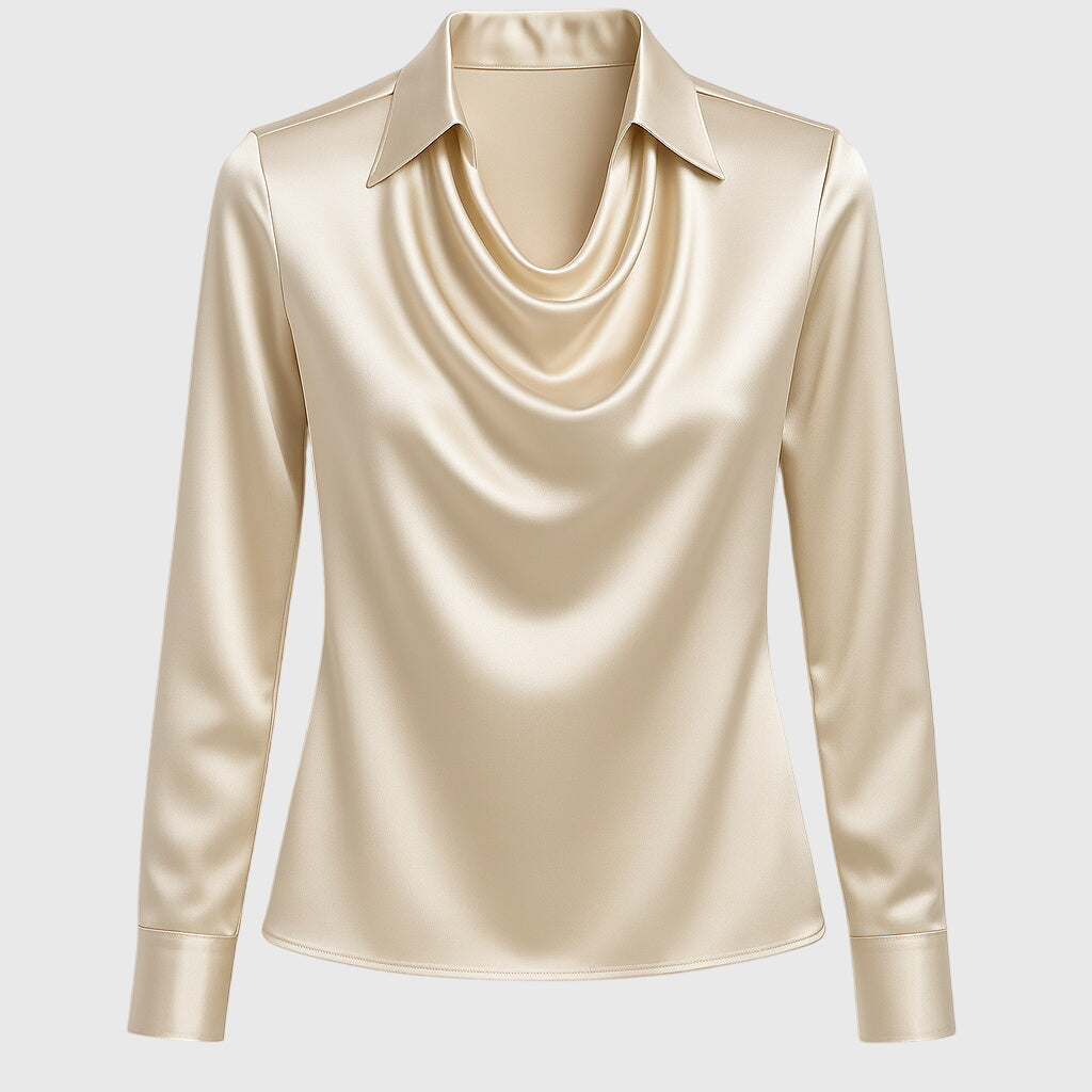 Brooklyn | Elegant Satin Blouse