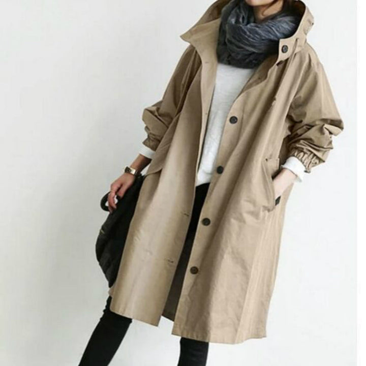 Elvira | Stylish windproof and waterproof women's trench coat