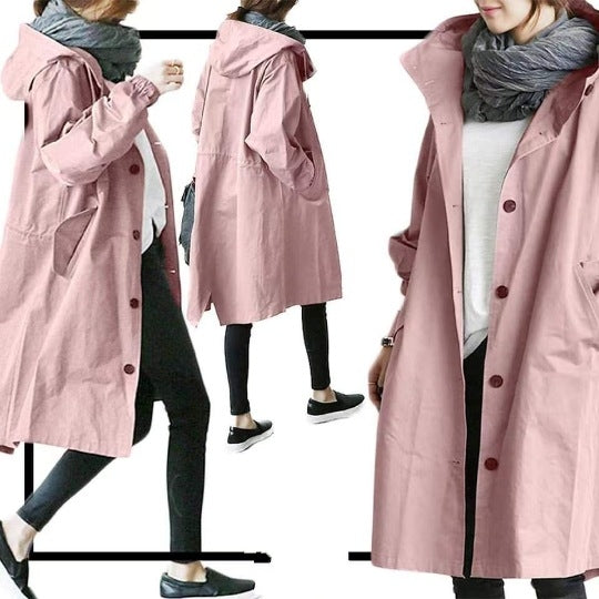 Elvira | Stylish windproof and waterproof women's trench coat