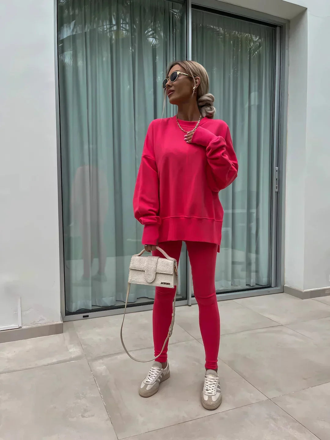 Amara | Coordinated Set with Oversized Sweatshirt and Leggings