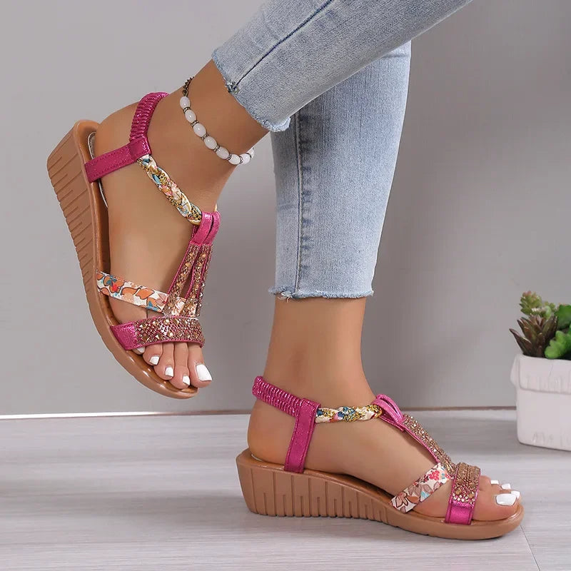 Women's Bohemian Style Wedge Sandals