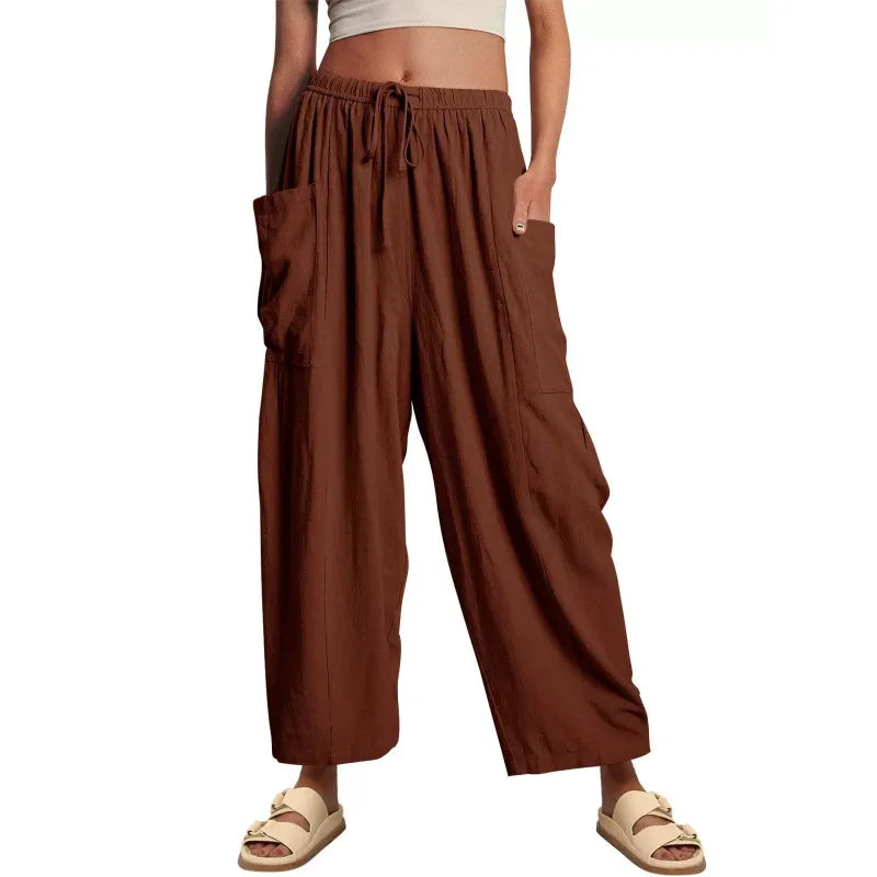 FlexiFit™ – High-Stretch Casual Pocket Pants