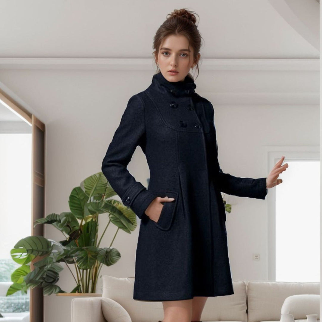 Zoe | Coat with side pockets