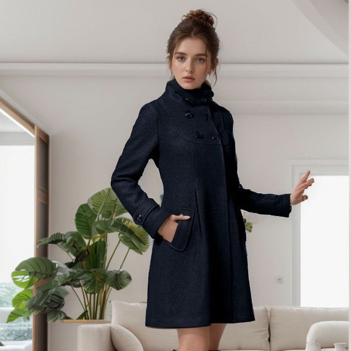 Zoe | Coat with side pockets