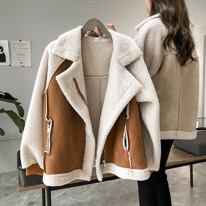 Charlotte® | Suede winter coat
