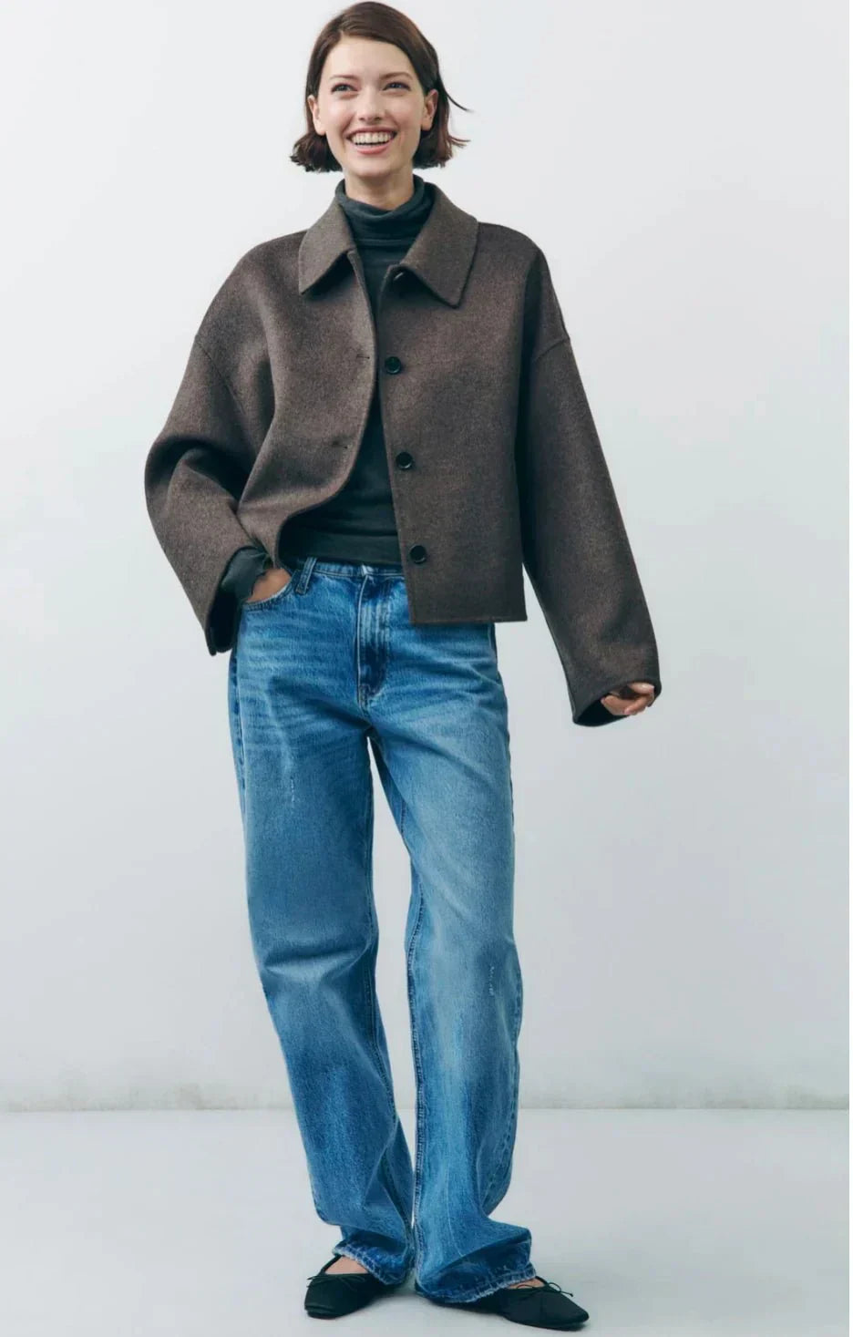 Bibi | Warm Women's Coat in Plus Sizes