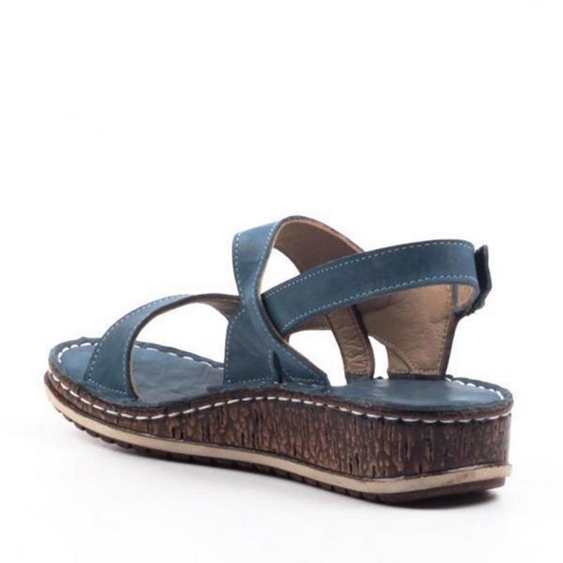 Women's Orthopedic Summer Sandals with Adjustable Straps and Grip Sole