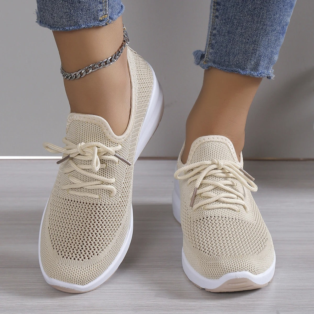 Women’s Orthopedic Sneakers With Memory Foam - Lightweight Supportive Fit